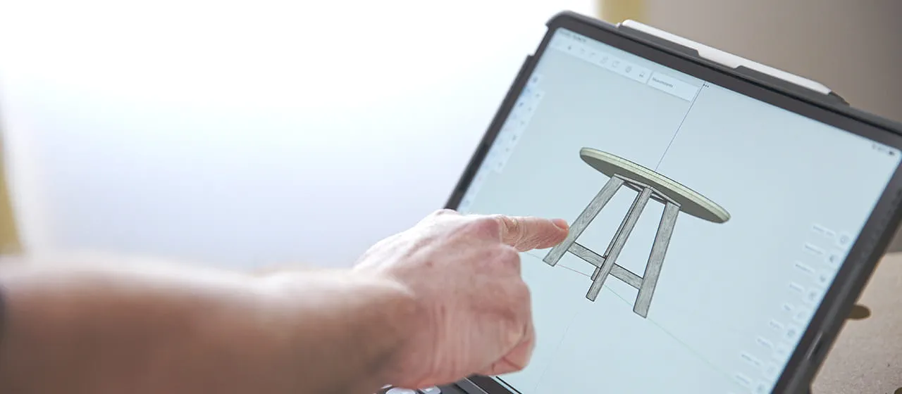 Planning out the dining table design