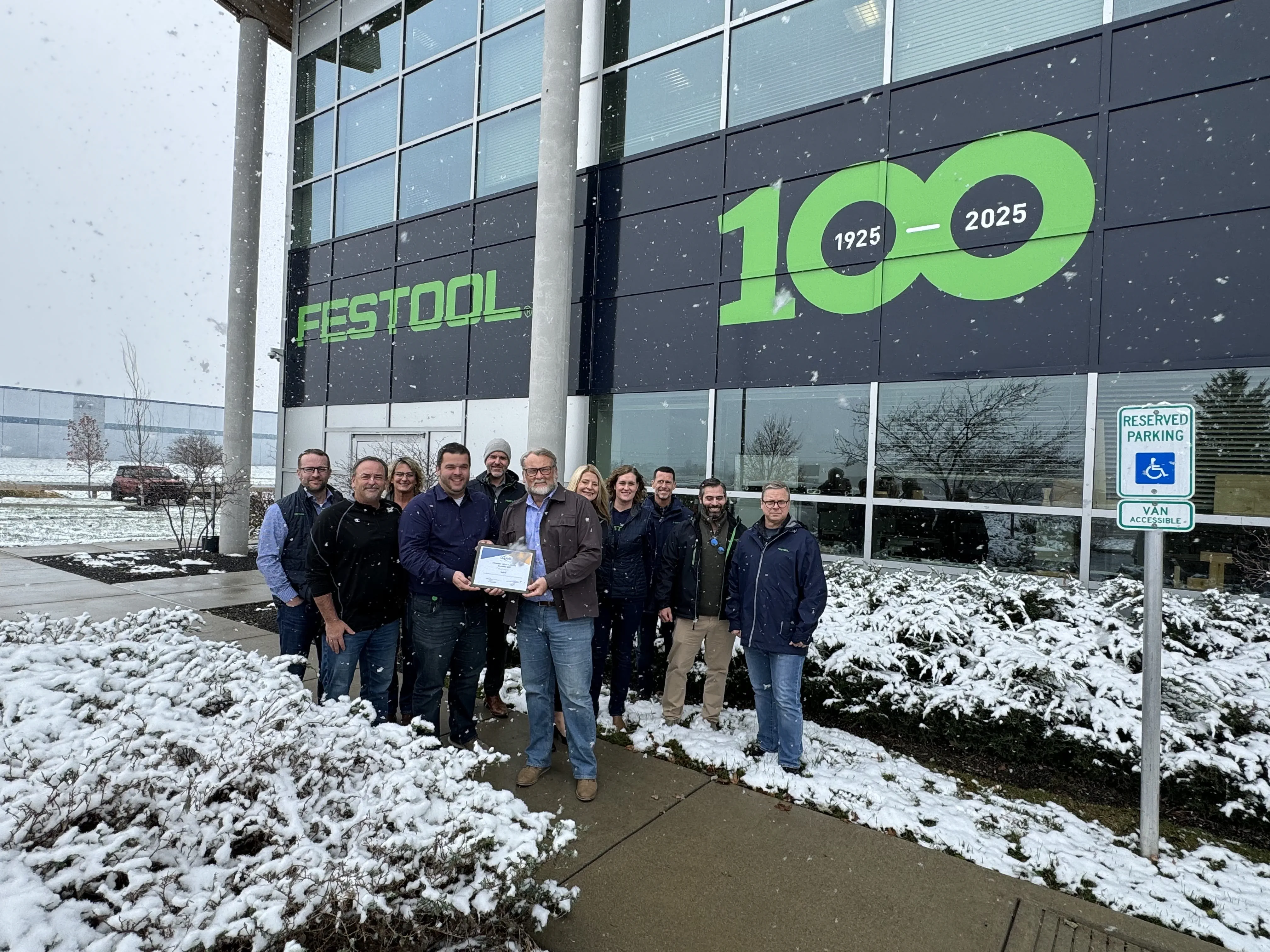 Festool USA Boone County Chamber Impact Award