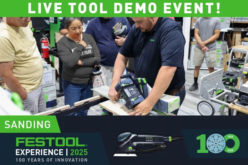 Festool Experience - Sanding Tools