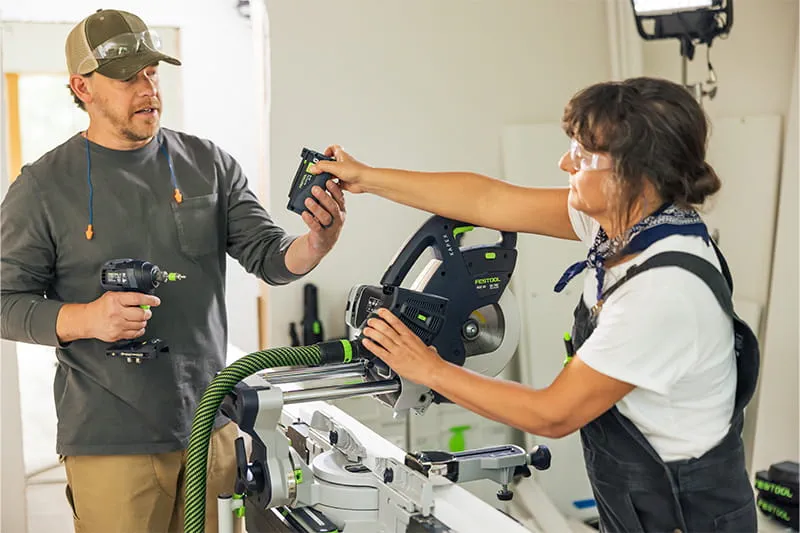 18V Battery Interchangeable with other cordless Festool tools