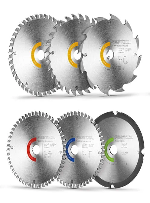 Plunge-cut saw saw blades